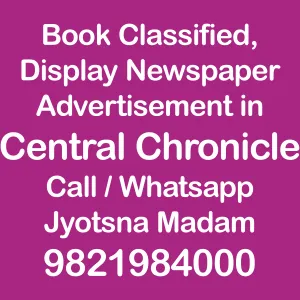 Central Chronicle ad Rates for 2024